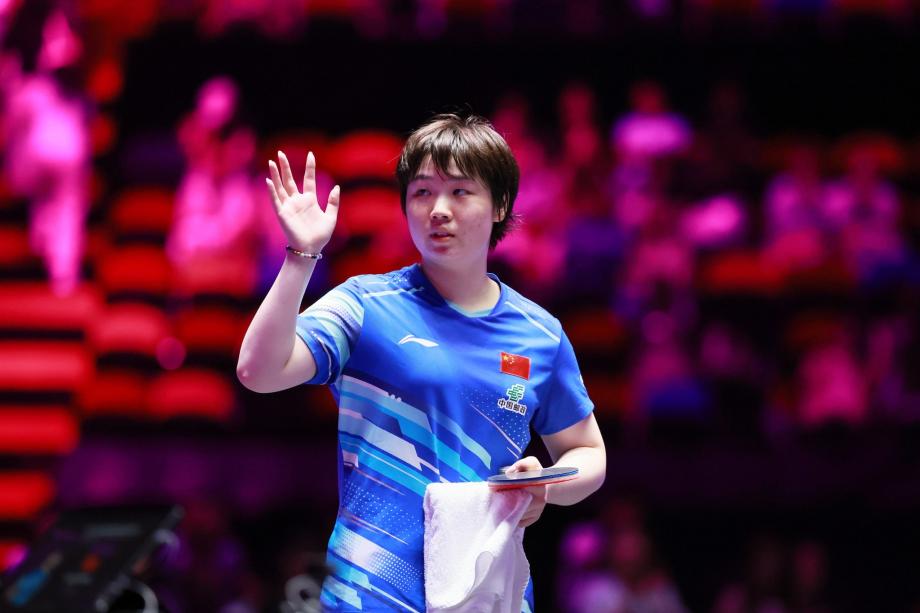 [图]WTT澳门第一名  赛：蒯曼4-1大藤沙月 晋级下一轮  女单四强国乒今日战况最新消息